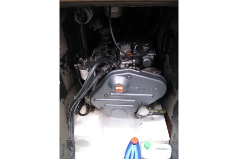 Slide: The Image of Engine compartment of a 2013 Jeanneau Sun Odyssey 44i sailboat. - 19
