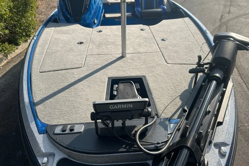 Slide: The Image of 2027 Nitro Z18 XL Pro boat with Garmin equipment on deck. - 5