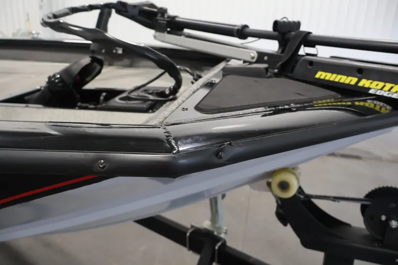 Slide: The Image of 2019 Tracker Pro Team 175 TXW boat with Minn Kota trolling motor. - 51