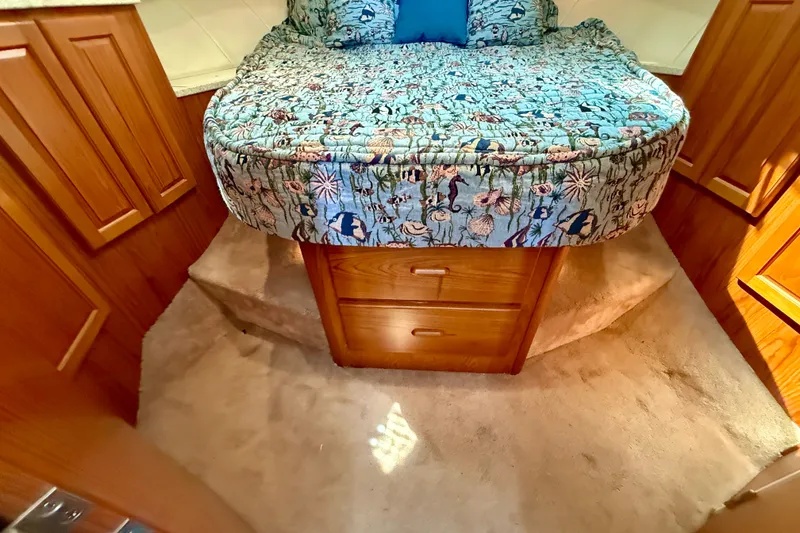 Slide: The Image of Storage drawers under owners berth - 37