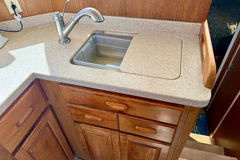 Slide: The Image of Double stainless steel sink in galley - 34