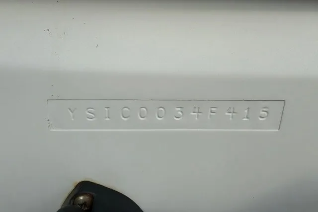 Slide: The Image of Hull identification number on 2015 Sailfish 276 DC boat. - 22