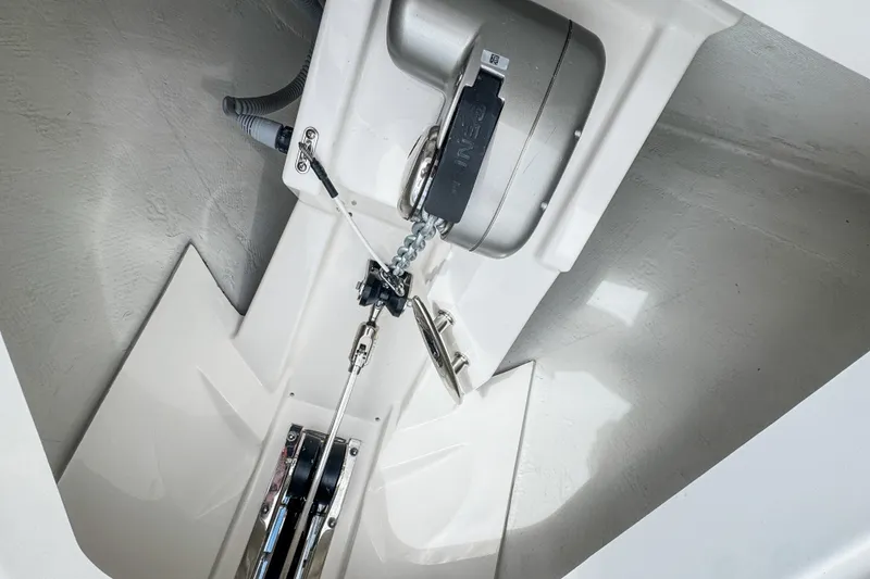 Slide: The Image of Anchor system of 2027 Tiara Yachts 39 LS, showcasing modern marine engineering. - 15