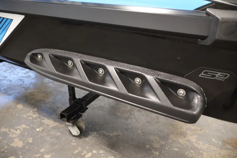 Slide: The Image of 2017 Sea-Doo RXT 260 S3 hull detail, showcasing sleek design and craftsmanship. - 20