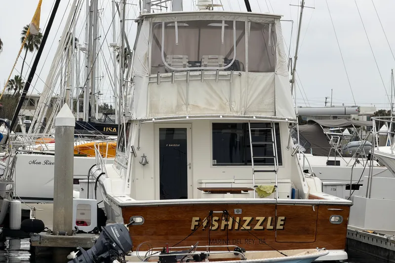 Slide: The Image of Tiara Yachts 4300 Convertible 2000 docked at Marina del Rey, California. - 3