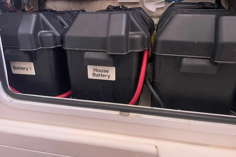 Slide: The Image of DC BATTERIES IN BOXES & SECURED - 23
