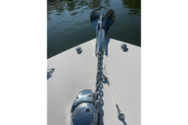 Slide: The Image of WINDLASS ANCHOR WITH CHAIN AND SS POLISHED ANCHOR - 16