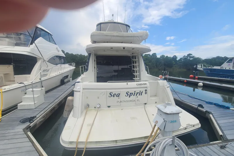 Slide: The Image of Carver Yachts 570 Voyager Pilothouse 2004 - 98
