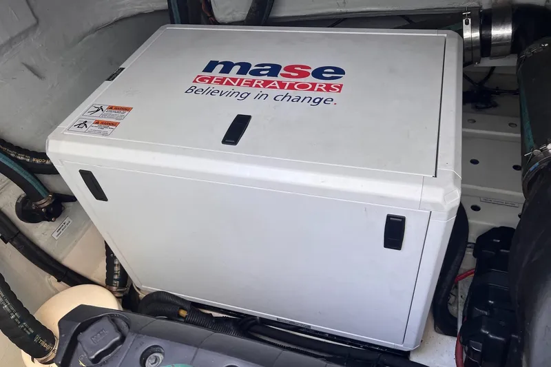 Slide: The Image of Mase generator in 2018 Aquila 44 Yacht engine room. - 73