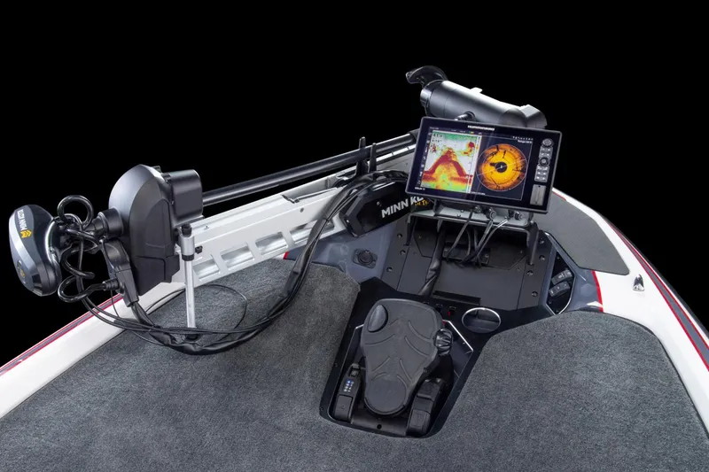 Slide: The Image of Manufacturer Provided Image: 2024 Skeeter FXR21 Apex boat with advanced navigation and sonar technology on deck. - 15