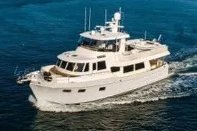 Slide: The Image of Ocean Alexander 60 Trawler 2011 cruising on open water. - 8