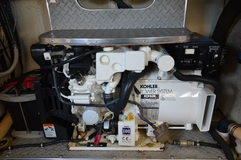 Slide: The Image of Kohler power system in 2002 Formula 37 Performance Cruiser engine room. - 75