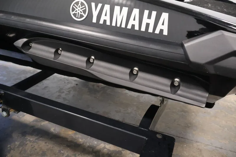 Slide: The Image of 2024 Yamaha WaveRunner GP SVHO side view on trailer. - 19