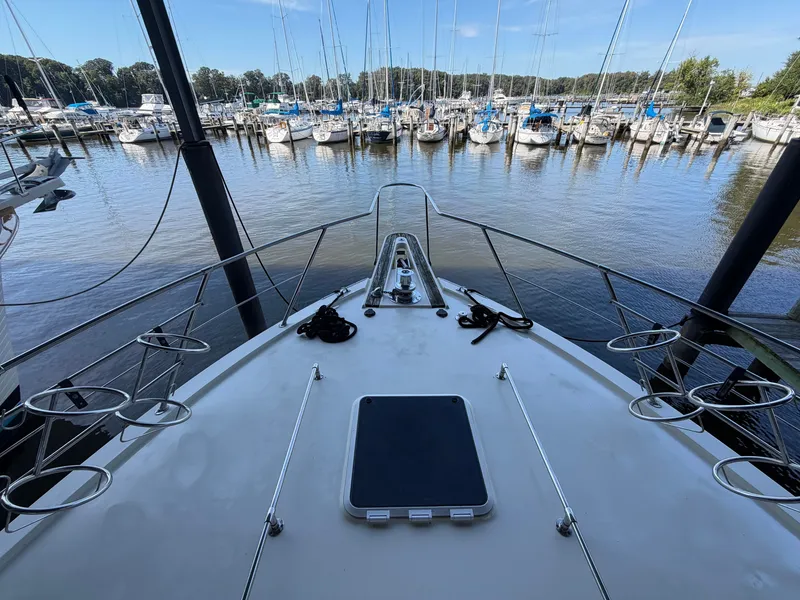 Slide: The Image of Hatteras 52 Cockpit Motor Yacht 1991 - 73