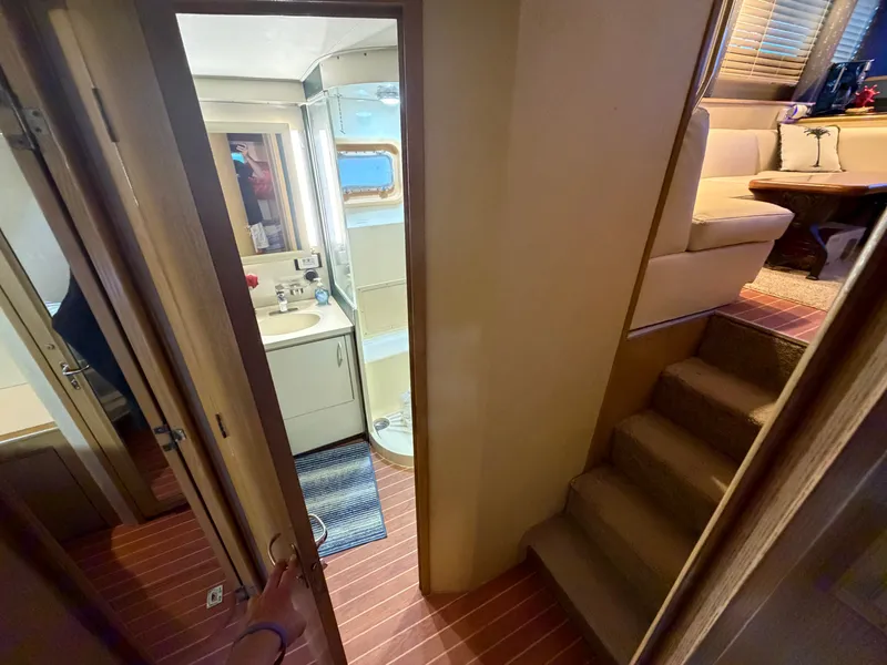 Slide: The Image of Hatteras 52 Cockpit Motor Yacht 1991 - 53
