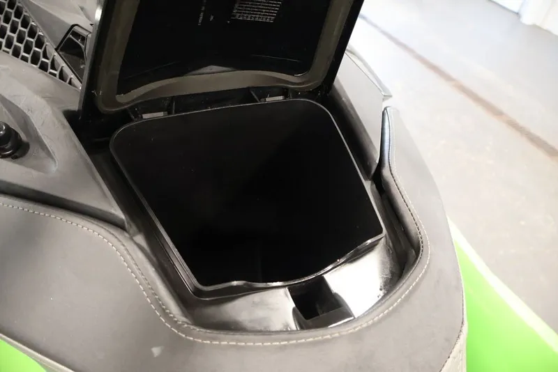 Slide: The Image of Open storage compartment of 2018 Sea-Doo GTR-X 230 watercraft. - 8