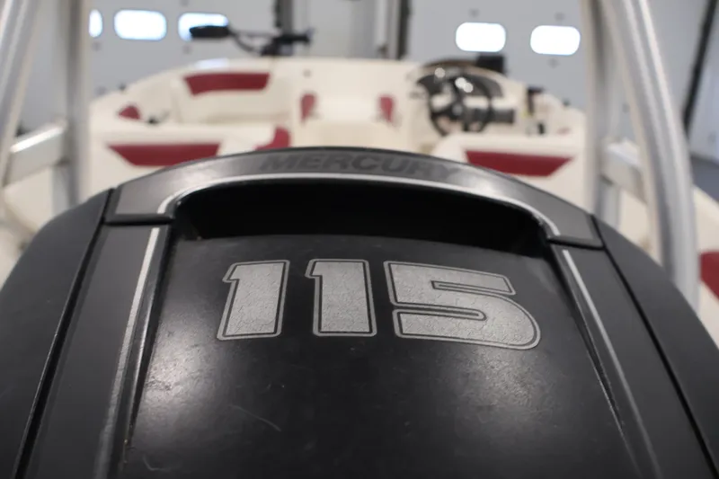 Slide: The Image of 2015 Bayliner Element 180 XL with Mercury 115 engine, interior view. - 43