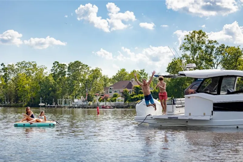 Slide: The Image of 2023-Galeon-375-GTO-MarineMax - 155