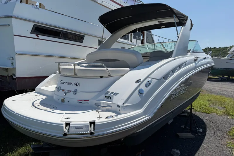 Slide: The Image of 2007 Chaparral 275 SSi boat in Gloucester, MA, docked outdoors. - 4