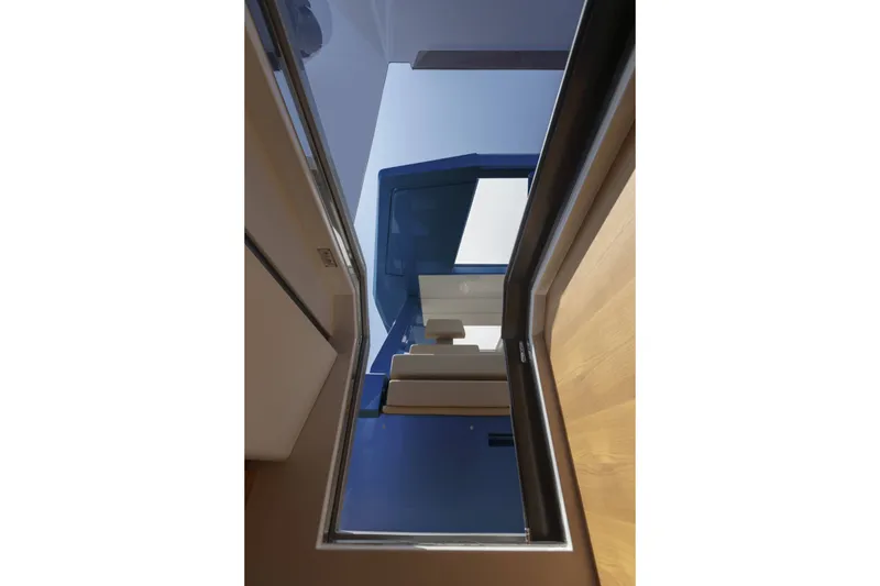 Slide: The Image of Interior view of 2026 Wally wallytender48X yacht, showcasing sleek design and modern materials. - 15