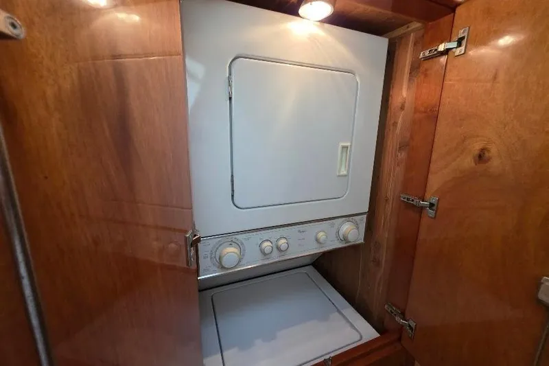 Slide: The Image of Laundry area with washer-dryer in 2008 Neptunus Flybridge MY yacht. - 112