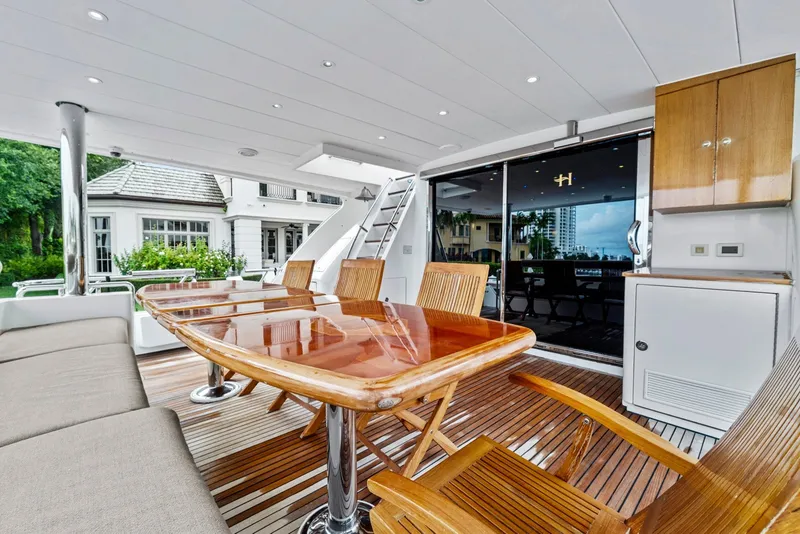 Slide: The Image of Aft deck dining - 48