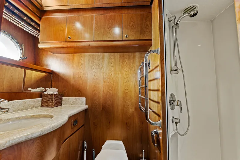 Slide: The Image of Starboard guest head and shower - 34