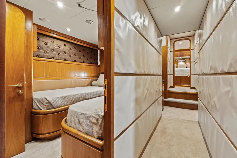 Slide: The Image of Companionway to port guest cabin - 24