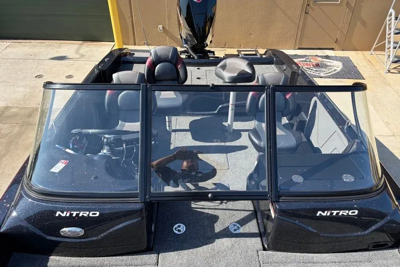 Slide: The Image of 2027 Nitro ZV19 Pro boat with sleek design and spacious seating. - 15