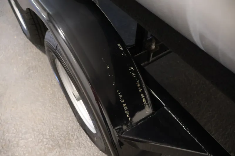 Slide: The Image of Close-up of 2023 South Bay S222RS trailer wheel and fender. - 41