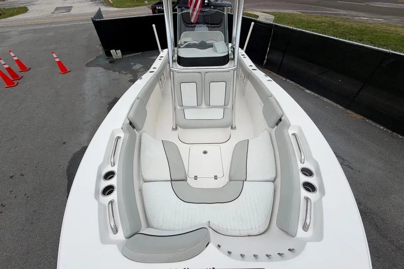 Slide: The Image of 2020 Sea Fox 228 Commander boat with spacious seating and sleek design. - 50