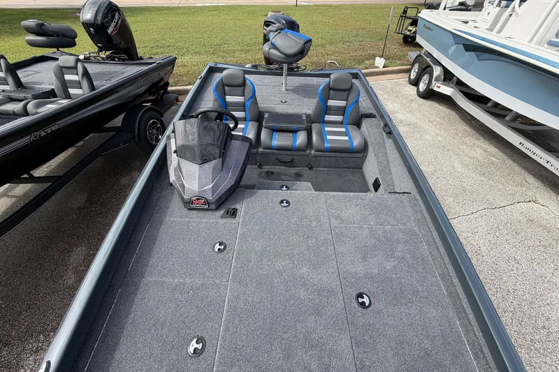 Slide: The Image of 2027 Ranger RT188P fishing boat with sleek design and comfortable seating on display. - 115