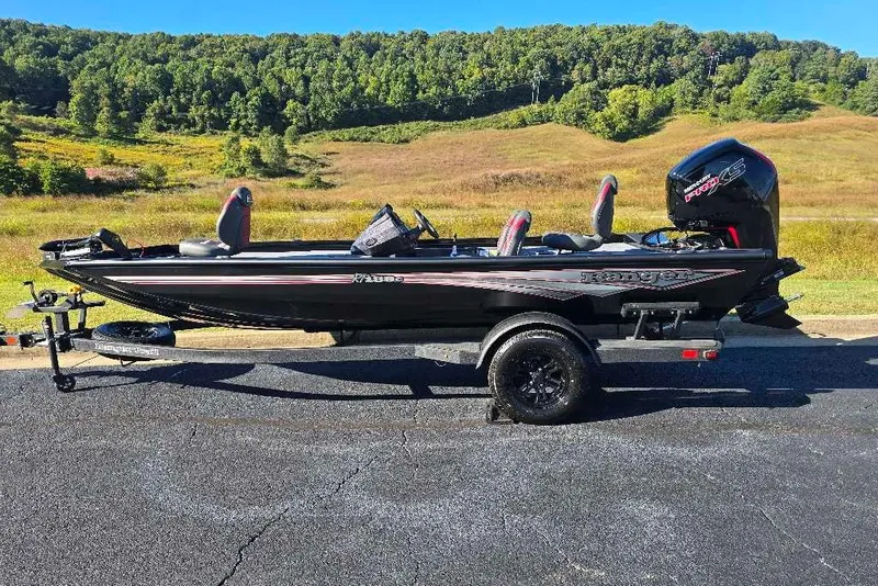 The Image of 2027 Ranger RT188C boat on trailer, scenic background, sunny day. - 0