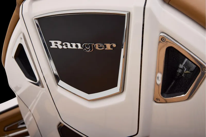 Slide: The Image of Manufacturer Provided Image: 2026 Ranger Z521R ULTRA boat detail with sleek design and chrome accents. - 59