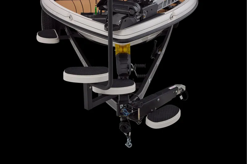 Slide: The Image of Manufacturer Provided Image: 2026 Ranger Z521R ULTRA boat trailer with step system, black background. - 68
