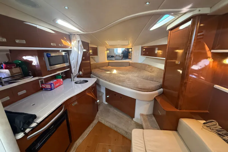 Slide: The Image of Luxurious interior of 2010 Sea Ray Sundancer 330 yacht with modern amenities. - 15