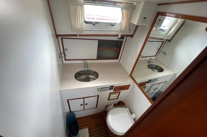 Slide: The Image of HEAD W/VACU-FLUSH FRESH WATER TOILET & VANITY SINK - 37