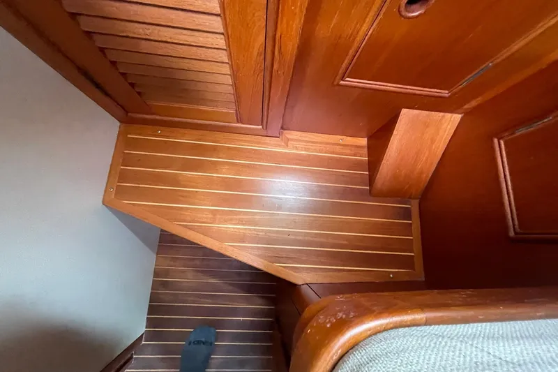 Slide: The Image of TEAK & HOLLY SOLE STEPS TO MASTER BERTH - 35
