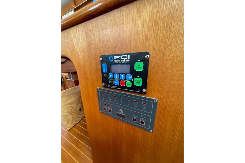 Slide: The Image of FISCHER-PANDA GENERATOR START PANEL & WATERMAKER CONTROLS - 18