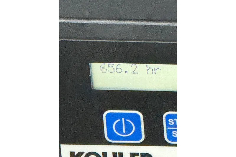 Slide: The Image of Display panel showing 856.2 hours on a 2013 Sea Ray Sundancer 350. - 51