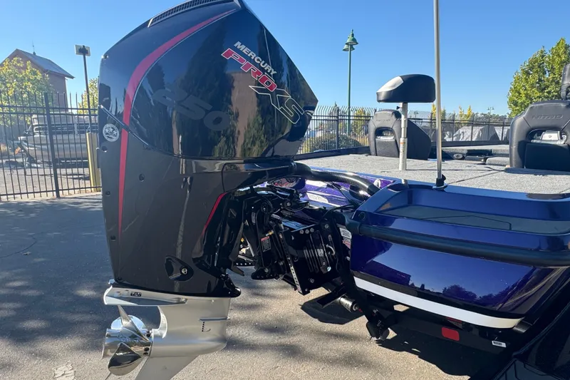 Slide: The Image of 2027 Nitro Z21 XL Pro boat with Mercury 250 Pro XS engine. - 5
