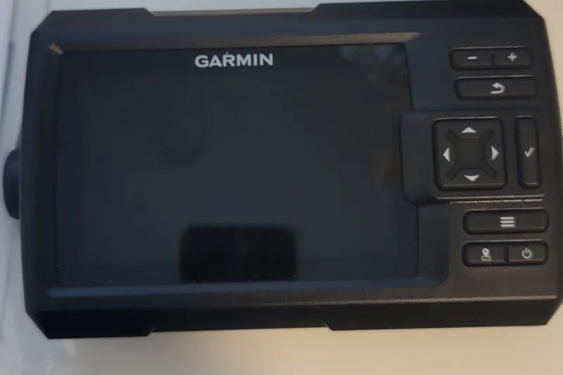 Slide: The Image of Garmin navigation device with button controls - 10