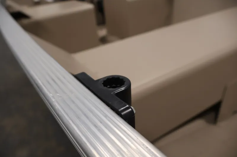 Slide: The Image of Close-up of 2019 Polar Kraft Outlander 156 T boat interior detail. - 15