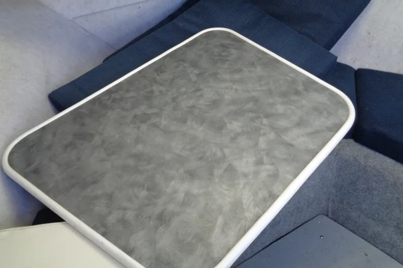 Slide: The Image of Interior view of 2007 Bayliner 2052 Trophy Walkaround DX/LX cabin table. - 12