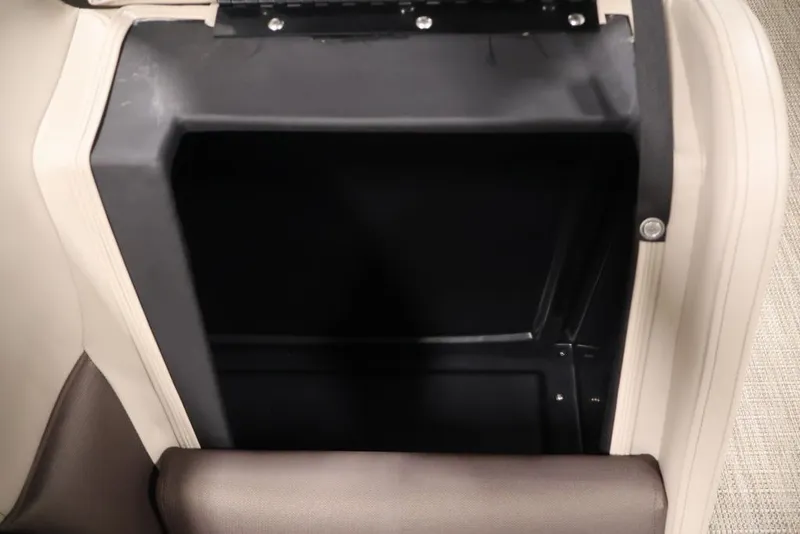 Slide: The Image of Storage compartment in 2027 Bentley Pontoons 200 CRUISE XL boat interior. - 32