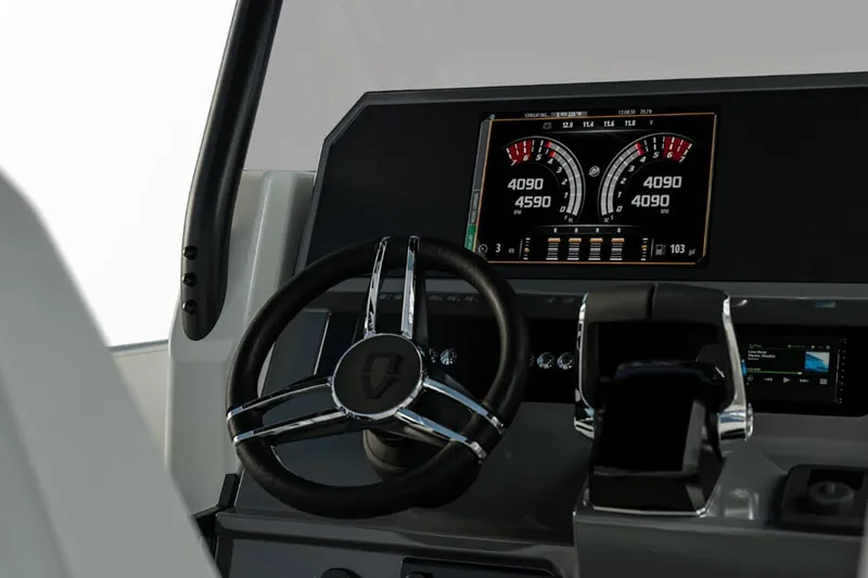 Slide: The Image of Manufacturer Provided Image: 2026 Navan T30 dashboard with steering wheel and digital display. - 5