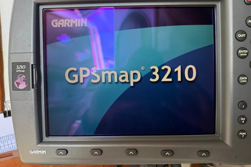 Slide: The Image of Garmin GPSmap 3210 display on a 1994 J Boats J/120 sailboat. - 37
