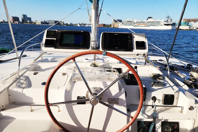 Slide: The Image of Raymarine plus Garmin Chartplotters - 18