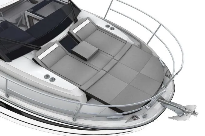 Slide: The Image of Manufacturer Provided Image: 2025 Jeanneau NC 895 Series 2 boat with spacious sunbathing deck and sleek design. - 15