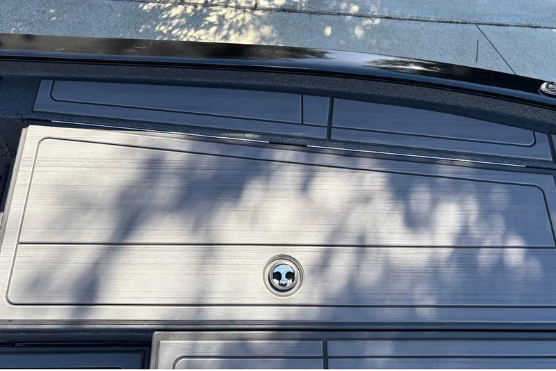 Slide: The Image of 2027 Tracker Savage 215 boat deck with sleek design and modern finish. - 39